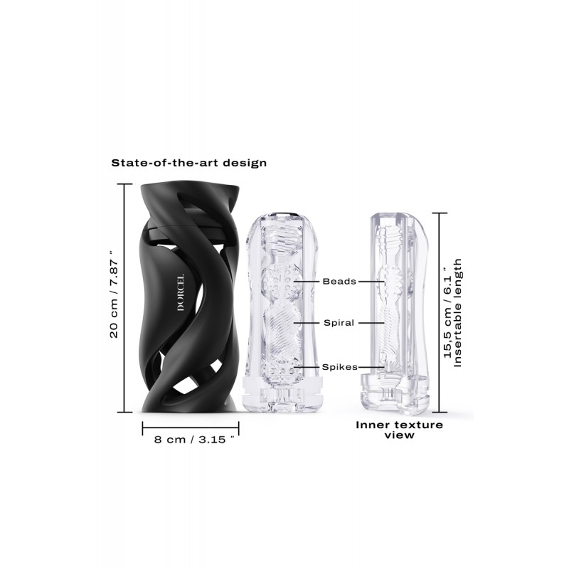 Masturbateur Dorcel Deep Blow noir Masturbateur Dorcel Deep Blow noir