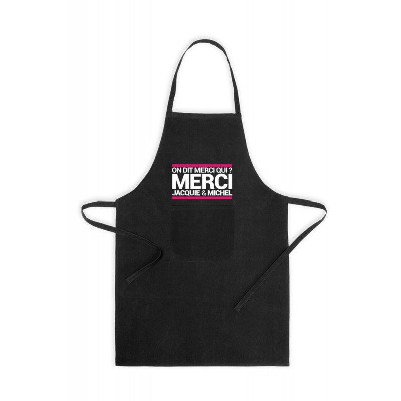 Tablier JM - On dit merci qui Tablier JM - On dit merci qui