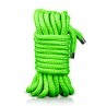 Corde de bondage phosphorescente 5m - Ouch Corde de bondage phosphorescente 5m - Ouch