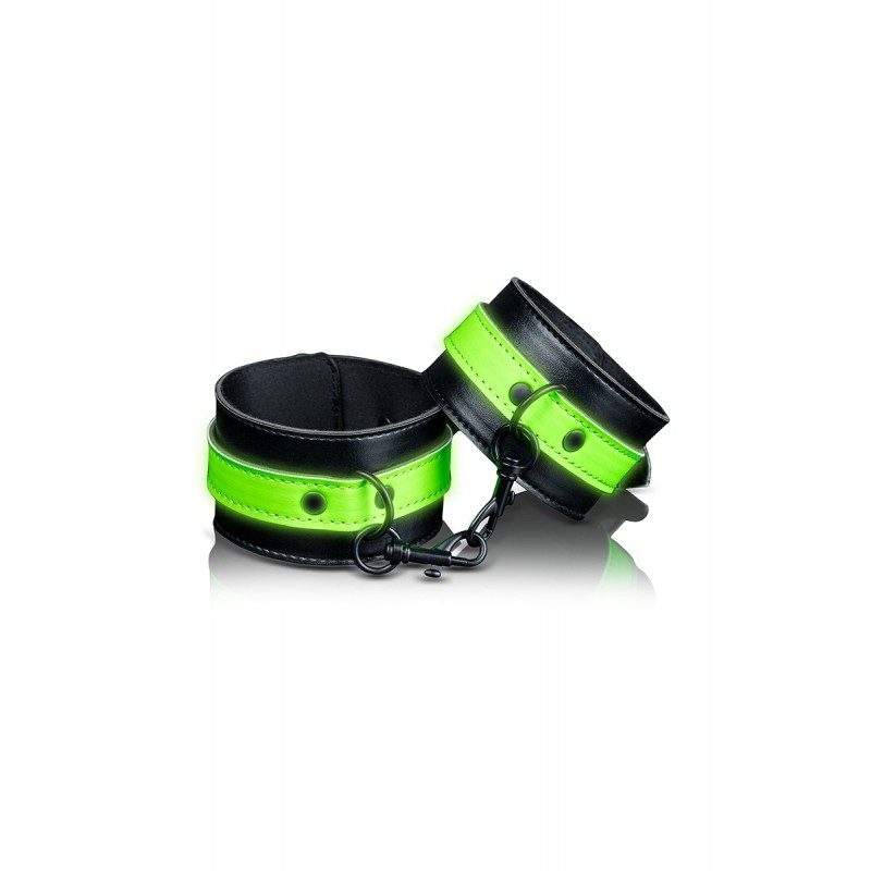 Menottes chevilles phosphorescentes - Ouch Menottes chevilles phosphorescentes - Ouch