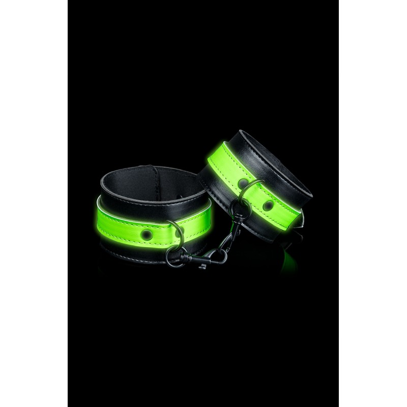 Menottes chevilles phosphorescentes - Ouch Menottes chevilles phosphorescentes - Ouch