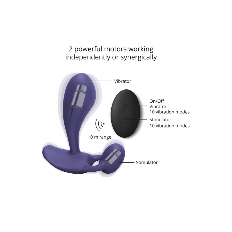 Double stimulateur télécommandé Witty - Love To Love Double stimulateur télécommandé Witty - Love To Love