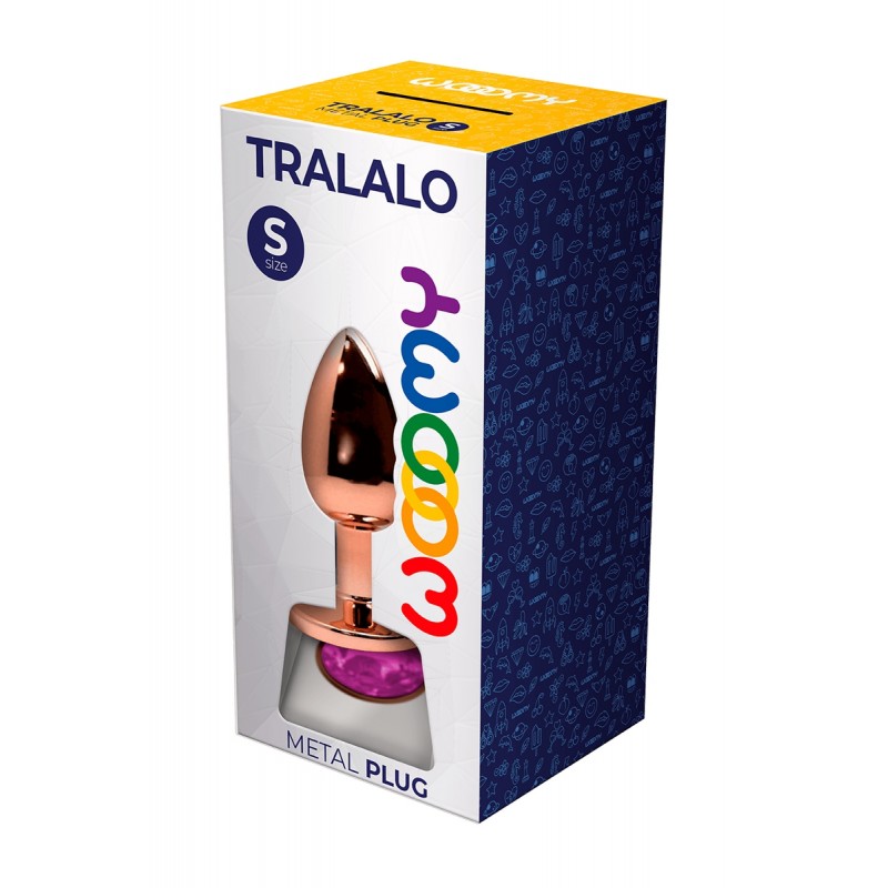 Plug bijou Tralalo rose S - Wooomy Plug bijou Tralalo rose S - Wooomy