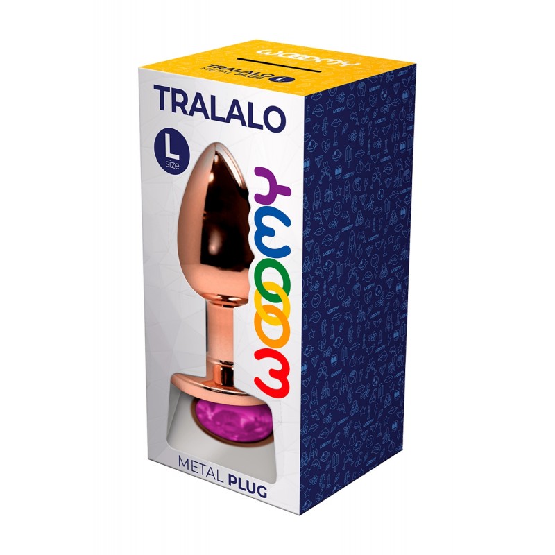 Plug bijou Tralalo rose L - Wooomy Plug bijou Tralalo rose L - Wooomy