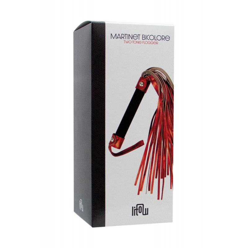 Martinet BDSM bicolore - Litolu Martinet BDSM bicolore - Litolu
