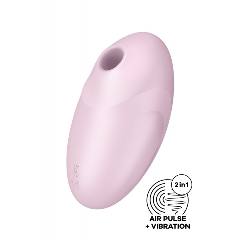Double stimulateur  Vulva lover 3 Rose - Satisfyer Double stimulateur  Vulva lover 3 Rose - Satisfyer