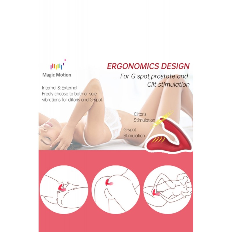 Double stimulateur connecté Magic Umi - Magic Motion Double stimulateur connecté Magic Umi - Magic Motion