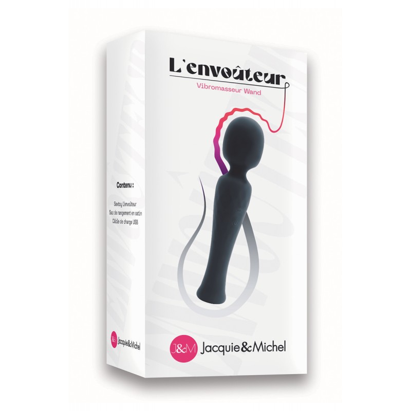 Vibromasseur Wand L'envoûteur - Jacquie et Michel Vibromasseur Wand L'envoûteur - Jacquie et Michel