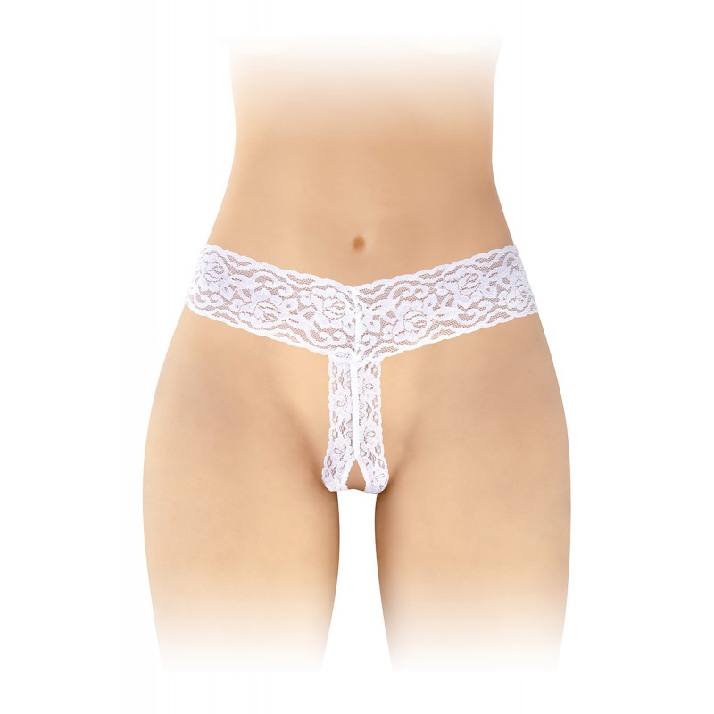String ouvert Anita blanc - Fashion Secret String ouvert Anita blanc - Fashion Secret