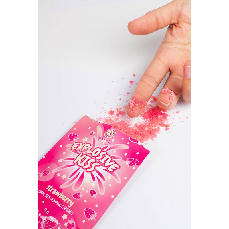 Bonbons pétillants fraise - secret Play Bonbons pétillants fraise - secret Play