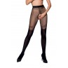 Collants ouverts TI012 20/40 deniers - noir Collants ouverts TI012 20/40 deniers - noir