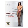 Collants ouverts TI019 20 deniers - noir/rouge Collants ouverts TI019 20 deniers - noir/rouge