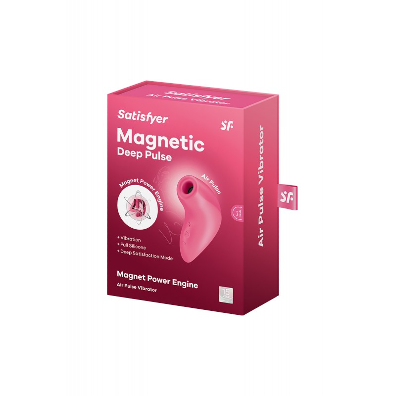 Magnetic Deep Pulse rose - Satisfyer Magnetic Deep Pulse rose - Satisfyer