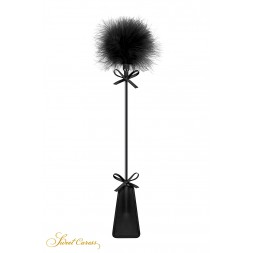 Tapette avec pompon noir - Sweet Caress