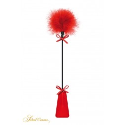 Tapette à pompon rouge - Sweet Caress