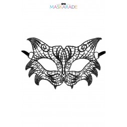 Loup broderie souple Nuit