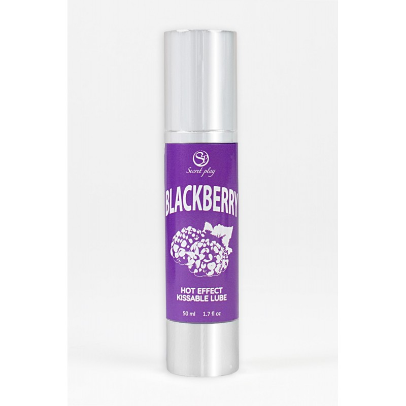 Lubrifiant chauffant goût mûres - Secret Play