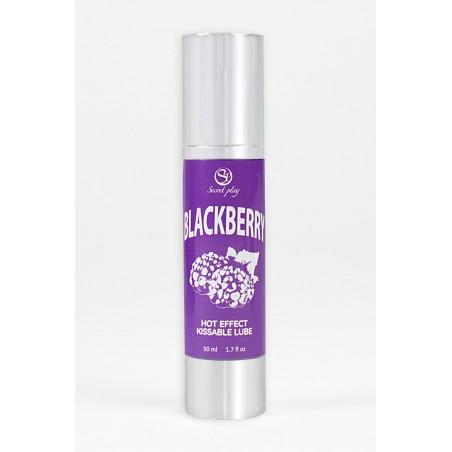 Lubrifiant chauffant goût mûres - Secret Play