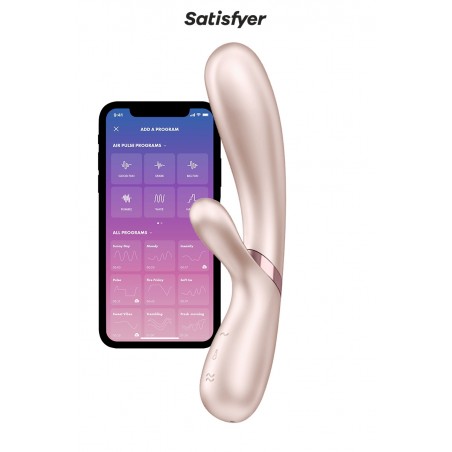 Rabbit chauffant Hot Lover nude - Satisfyer