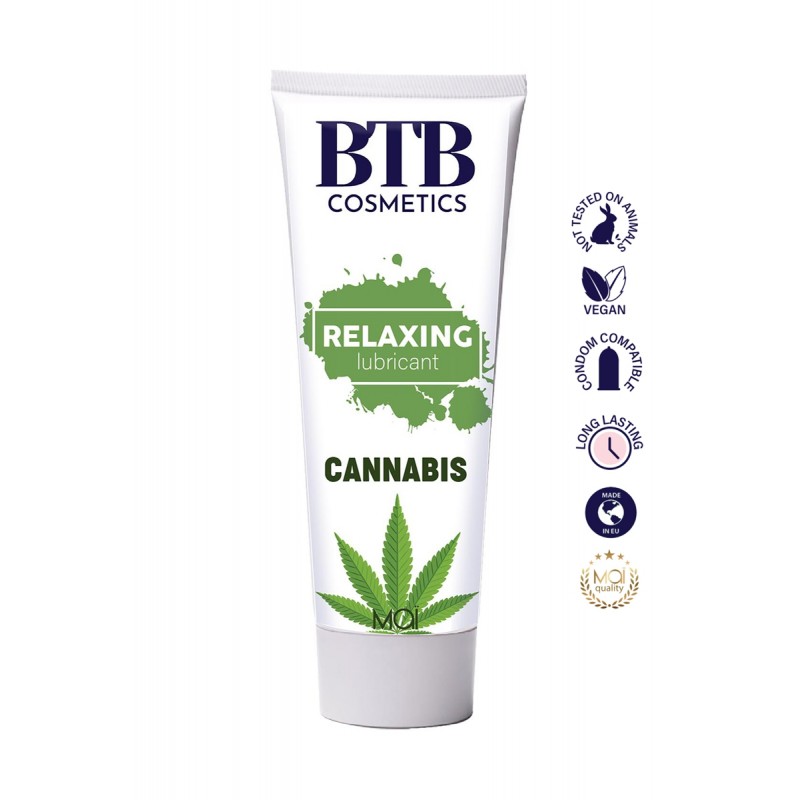 Lubrifiant relaxant au cannabis 100 ml - BTB