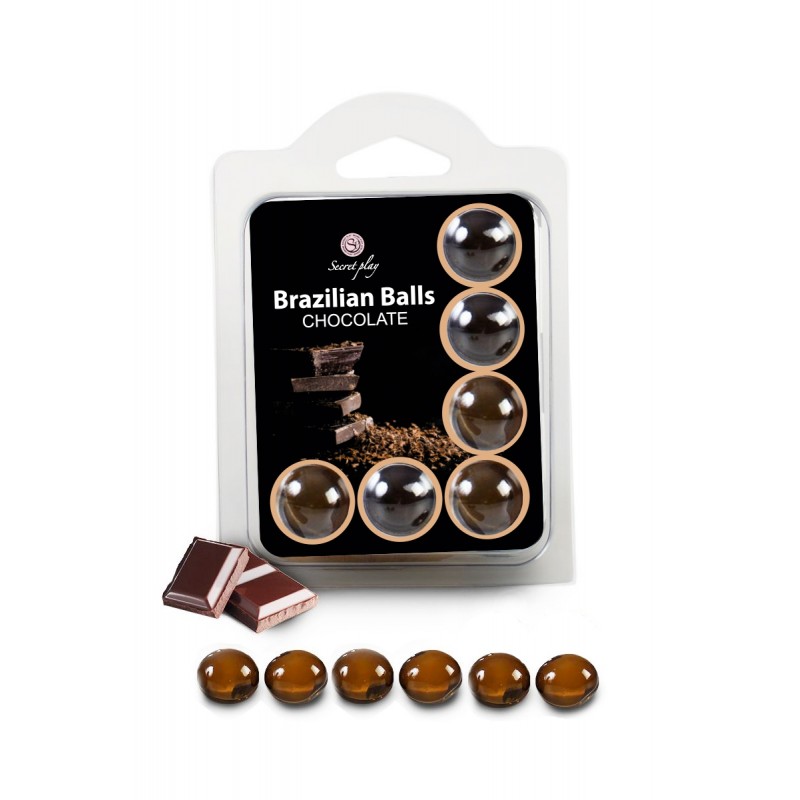 6 Brazilian Balls - chocolat