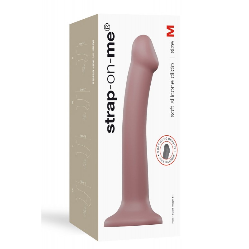 Dildo mono densité vieux rose L - Strap On Me