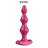 Plug anal vibrant Lolli Plug 1 bordeaux - Satisfyer