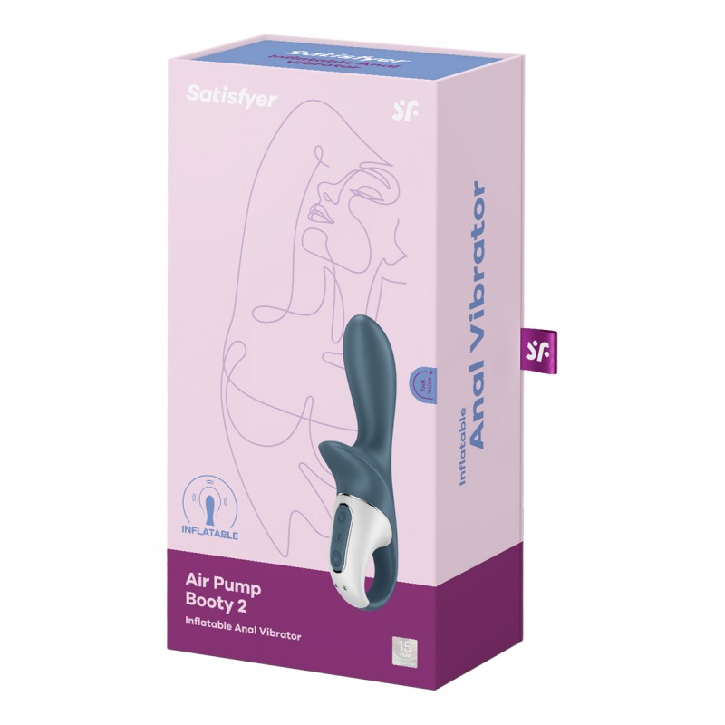 Vibro gonflable Satisfyer Air Pump Booty 2 