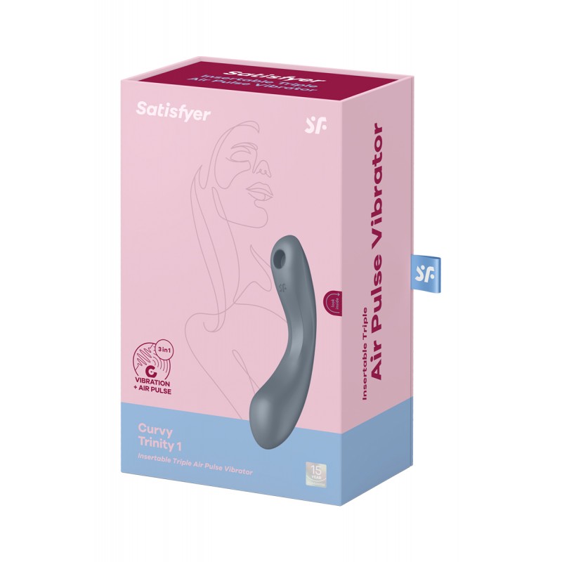 Stimulateur Curvy Trinity 1 gris - Satisfyer