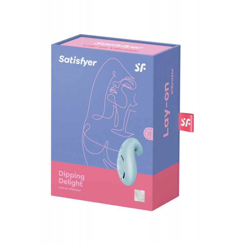 Stimulateur Satisfyer Dipping Delight bleu