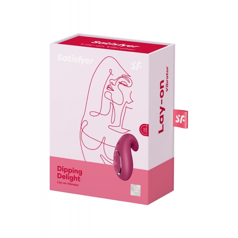 Stimulateur Satisfyer Dipping Delight rouge