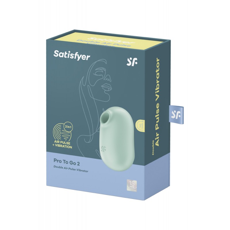 Stimulateur Satisfyer Pro To Go 2 menthe