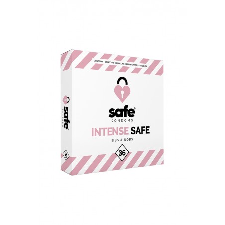 36 préservatifs Safe Intense