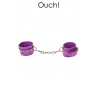 Menottes Premium en cuir violet - Ouch