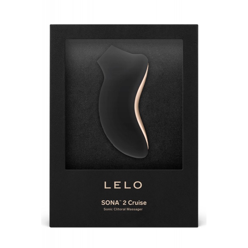 Stimulateur Clitoridien Sona 2 Cruise Noir - Lelo