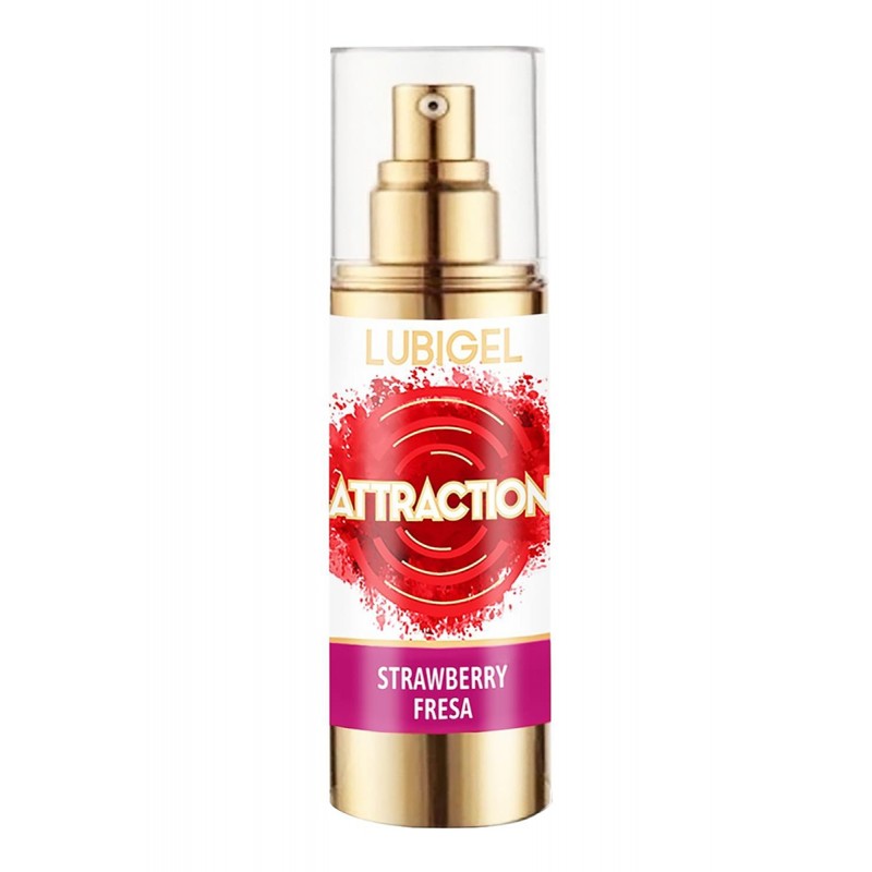 Lubrifiant stimulant fraise - Attraction