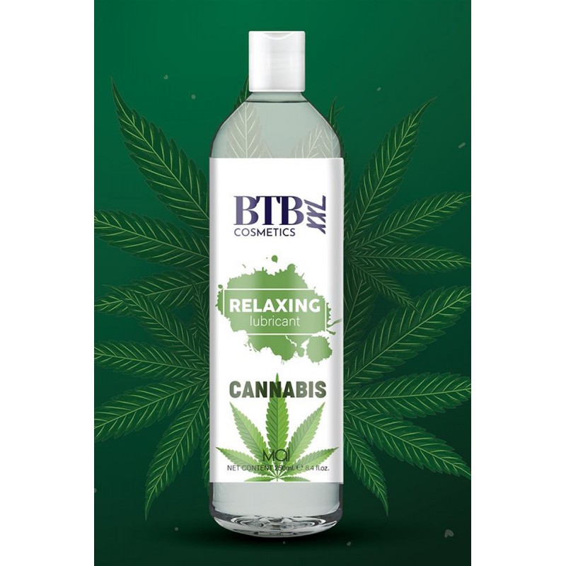 Lubrifiant relaxant au cannabis 250 ml - BTB