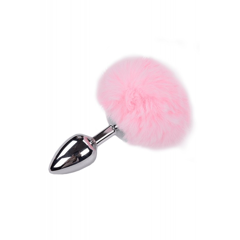 Plug métal Fluffy M rose - Alive