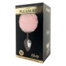 Plug métal Fluffy M rose - Alive