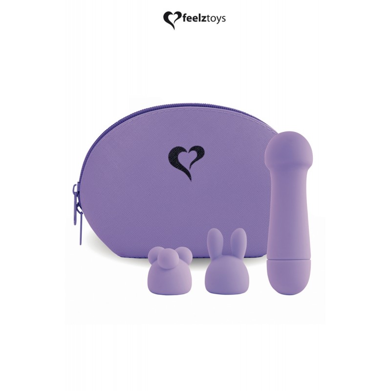 Mini vibromasseur Mister Bunny violet - Feelztoys