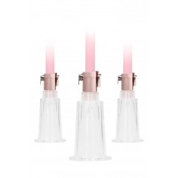 Pompe à tétons et clitoris automatique Medium - Pumped